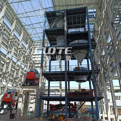 Une usine de lavage de sable de 50 TPH à tension personnalisée avec séparateur magnétique en Indonésie