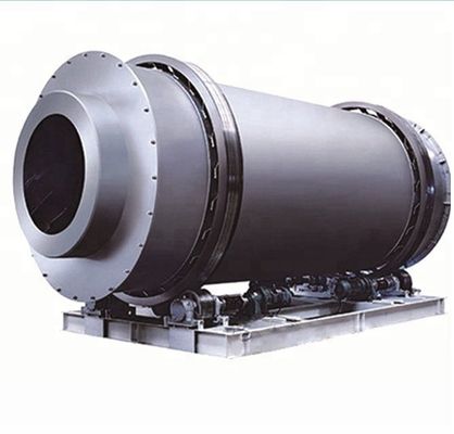Sécheuse rotative de sable de silice industriel avec méthode de chauffage au gaz et système de brûleur