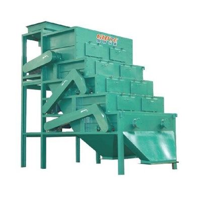 Longueur du rouleau de 1000 mm Séparateur magnétique permanent à double rouleau à ceinture à moteur