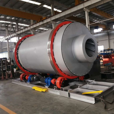 Sécheuse à sable rotative de 380V à tension de 30 t/h avec certification CE et humidité de sortie de 1%