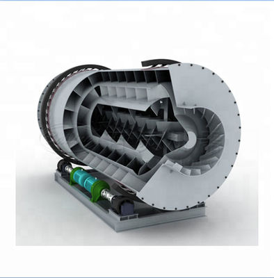 Sécheuse à tambour rotatif à sable de silice d'une capacité de 50 T/h et d'une efficacité de séchage optimale