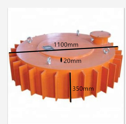 Mines d'énergie Components de base PLC Machine de séparateur électromagnétique suspendu de type sec