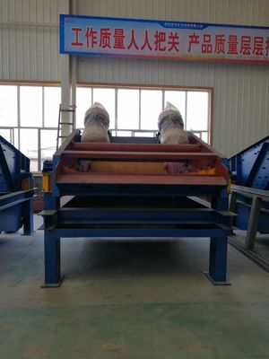 Separateur à vibration industrielle pour la déshydratation et la déshydratation du sable Capacité 3800 kg
