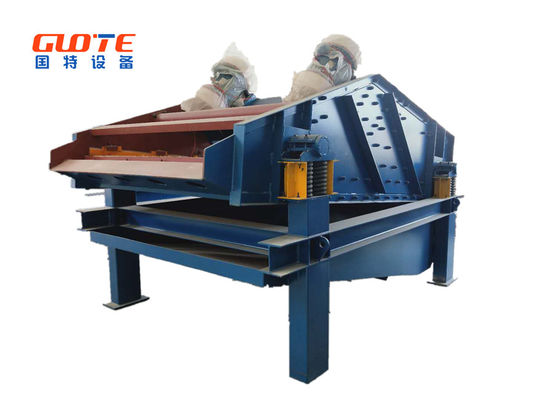 10-100 t/h Capacité séparateur de vibrations de sable pour machines minières avec composants moteurs