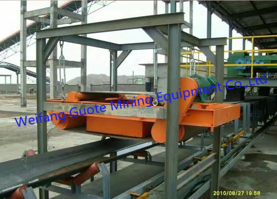 Élimineur de fer permanent séparateur magnétique à ceinture transversale avec 1,5 de composants de base