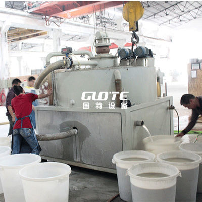 Machine de séparation de fer électromagnétique humide à haute rigidité pour la purification magnétique