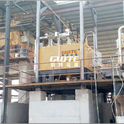 Machine de séparation de fer électromagnétique humide à haute rigidité pour la purification magnétique