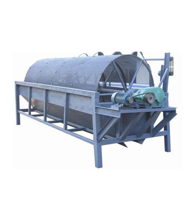 Installation d'un écran de vibration rotatif pour le tamisage des particules minérales