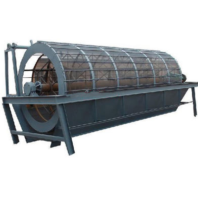 Installation d'un écran de vibration rotatif pour le tamisage des particules minérales