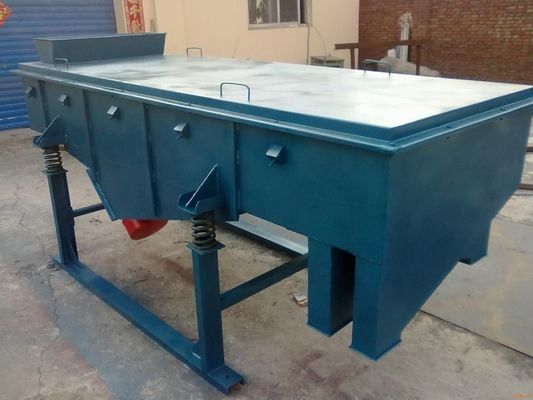 Écran de vibration linéaire de sable de la dalle de quartz avec 1 à 5 couches et composants du noyau du moteur
