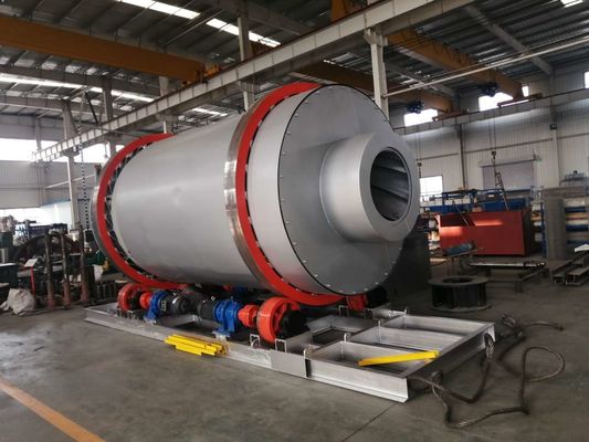 Sécheuse à tambour à trois cylindres avec une grande capacité de traitement et un faible rendement d'humidité