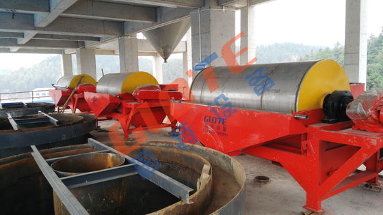 Separateur magnétique humide de moyenne intensité de 5 à 10 t/h pour la séparation du fer dans le processus minier
