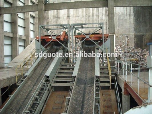Séries d'inspection de sortie vidéo fournies RCDD séparateur magnétique à bande transporteuse suspendue