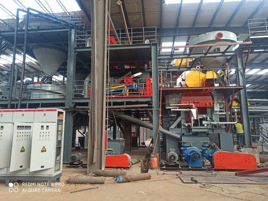 Machine à laver le sable de silice à faible teneur en fer et à haute capacité avec 1 des composants de base