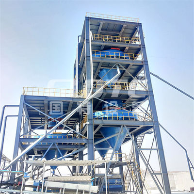 Une usine de traitement du sable de silice avec une capacité de 100000 kg et un service EPC personnalisé