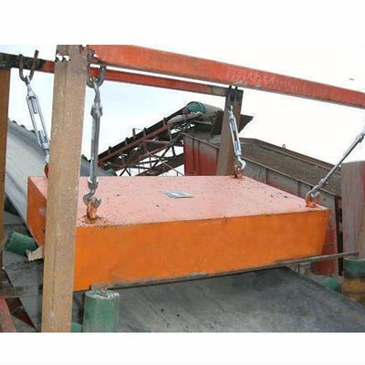 Capacité de 0,1-35 kg/t/h Séparateur de fer magnétique permanent à haute rigidité pour bande transporteuse