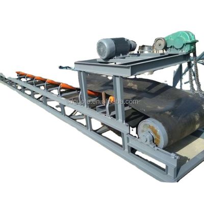 1 convoyeur incliné PVC ruban pour la construction de minerai de sable et de gravier