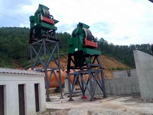 Séparateur magnétique à haute pente à anneau vertical économe en énergie pour minéraux non métalliques