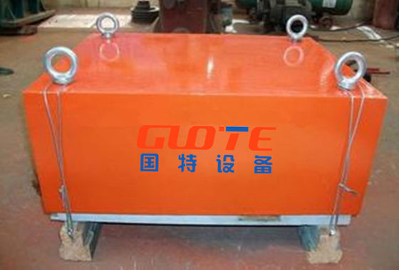 600*450*280mm Dimension L*W*H Magnéte permanent séparateur magnétique suspendu pour bande transporteuse