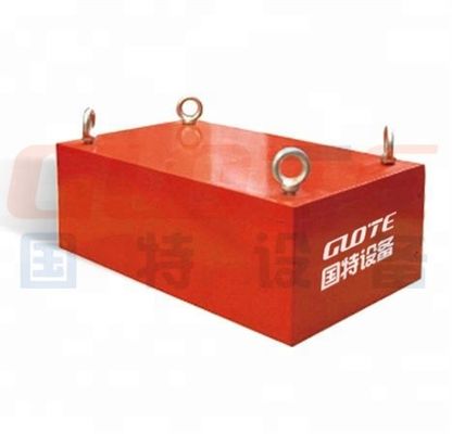 Transporteur de broyeur de papier aimant permanent séparateur magnétique ferreux avec moteur électrique