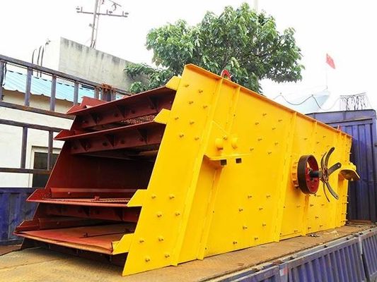 Machine de recyclage de granit portable avec écran vibrant