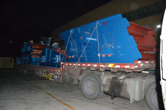 Machine de recyclage de granit portable avec écran vibrant