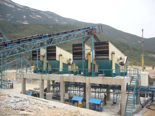 Séparateur minier pour la ligne de production de concasseur de sable et de pierre dans une usine de quartz artificiel