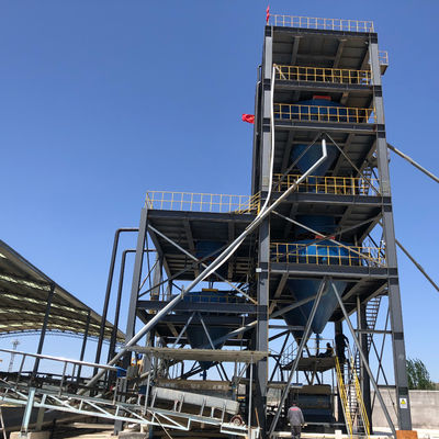 Usine de traitement de minerai de broyage à tension 220V pour le lavage du sable de silice et l'extraction du quartz