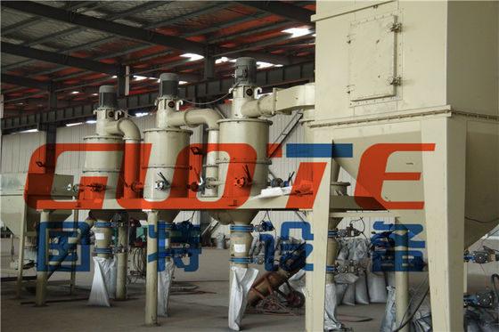 98% d'efficacité Classificateur d'air à haute classification pour poudre de barite Capacité 2750 kg