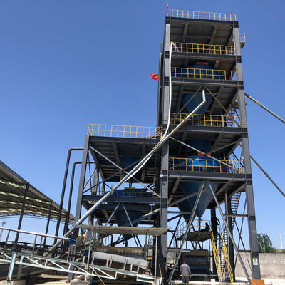 PLC contrôlé 50 TPH 100 TPH machine à laver le sable usine de lavage pour le concasseur de sable en silice