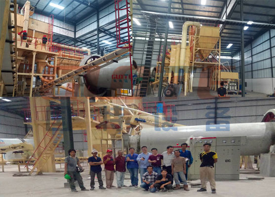 Vidéo de sortie-inspection fournie classificateur d'air minier pour le séparateur de cyclone de poudre sèche