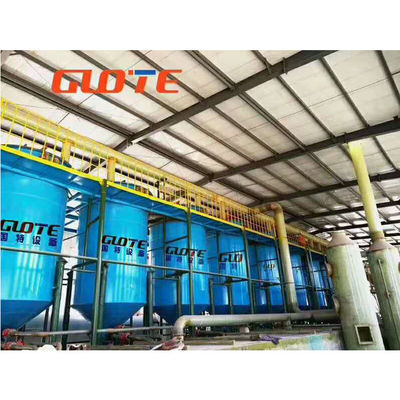 Usine de lavage à l'acide à pompe pour le lavage de sable au quartz de 1 à 10 cm en pierre de quartz/4 à 120 mèches