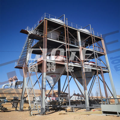 Équipement de purification de sable de silice avec ligne de production complète et dimension du modèle