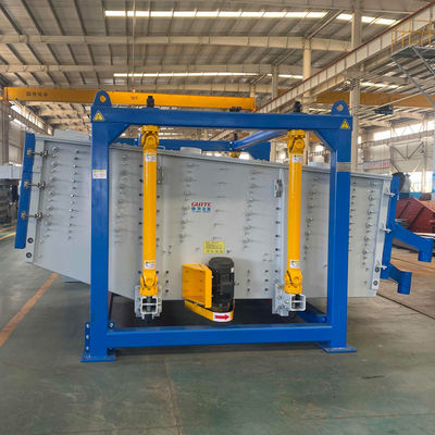 180-260 r/min Fréquence 5 Séparateur de tamis à écran vibrant avec une capacité de 1 à 50 tonnes par heure