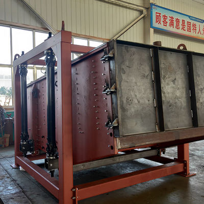 Écran vibrant à fréquence de 180-260 r/min pour une machine à tamisage au sable au quartz sur le marché indien