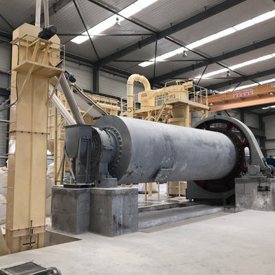 Moulin à boules pour 325 Maillage Silice Quartz poudre de production de la ligne de production de poudre de quartz blanc machine de fabrication