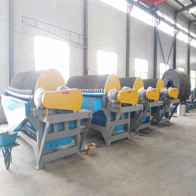 Magnéte permanent et conception humide 350 kg séparateur magnétique à tambour humide pour la séparation du fer