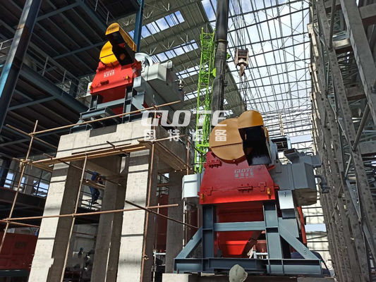Separateur magnétique à forte pente à pulsation verticale GTLH-3000 pour le traitement des minéraux
