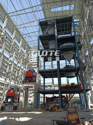 Machine de traitement du sable de quartz de sable de silice lave-sable avec 1 et 0-100tph Capacité