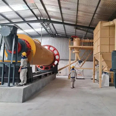 Facile d'installation et d'entretien du moulin à billes de sable de quartz de laboratoire de 5 à 12 m de longueur