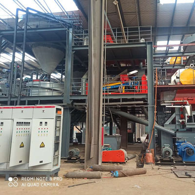 200 tph usine de lavage de sable de silice pour le sable de verre dans le projet de concasseur à cônes inclus