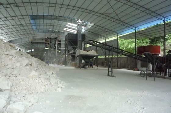 1200X2400 Moulin à billes en calcaire avec revêtement en acier à haute teneur en chrome et composants de base PLC