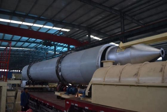 SUS304L séchoir rotatif à 3 tambours à sable de silice pour une longue durée de vie dans l'industrie minière énergétique