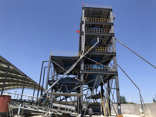 Usine de traitement du sable de silice de qualité verre avec concasseur à cône ISO CE