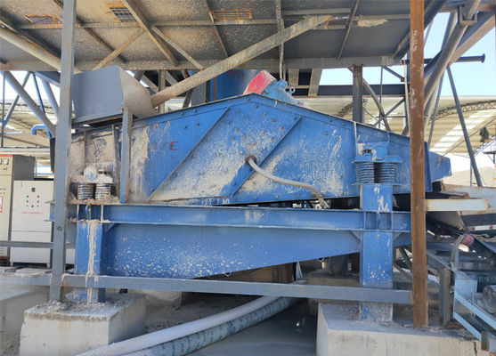 Industrie minière de l' énergie Écrans de grizzly à vibration circulaire avec déshydratation par sable de silice