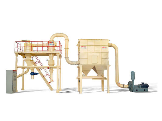 Classificateur de jet de poudre de feldspath Machine de séparation d'air de broyeur avec une longue durée de vie