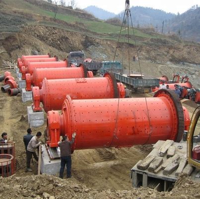 Viet Nam Emplacement du service local Moulin de broyage à l'eau humide pour le minerai de cuivre