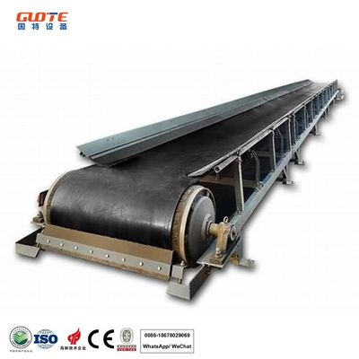 Viet Nam cadre en acier inoxydable de grande capacité concasseur de pierre convoyeur à bande 2023 GUOTE