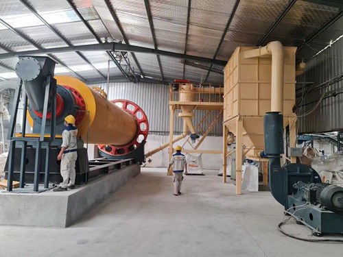 1 à 50 tonnes/h de haute pureté, moulin à billes de sable de silice pour expérience et recherche en laboratoire