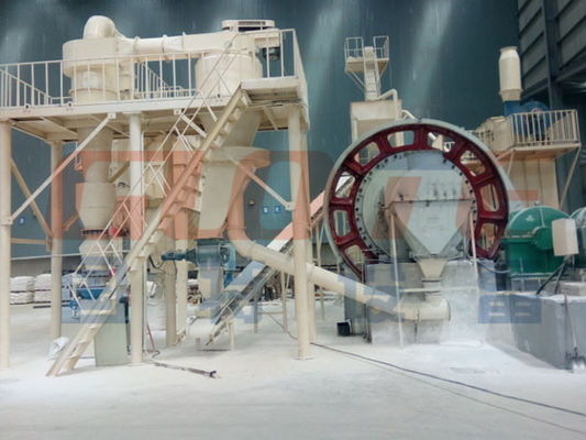 Équipement minier Moulin à billes pour la fabrication de poudre de sable de quartz 325 mesh